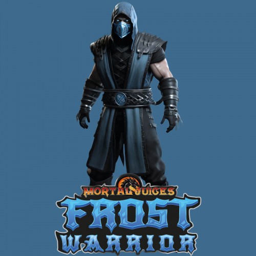 PLV Silhouette Frost Warrior 30cm comptoir by Mortal Juices