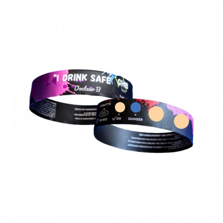 BRACELET DE DÉTECTION GHB étui de 2